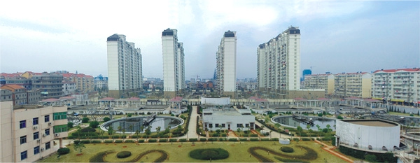 江西最大污水處理廠——南昌朝陽污水處理廠二期工程（省、市優(yōu)良工程，獲滕王閣杯）